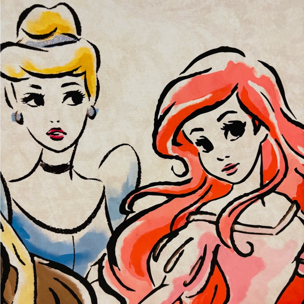 Artissimo Disney Princess Canvas Art 12" X 36" Features Six Disney Princesses - Picture 5 of 6